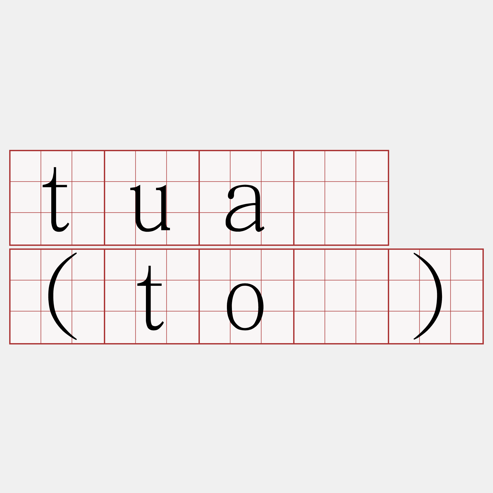 tuā (tō)